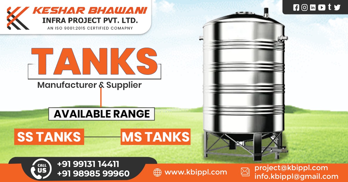 SS and MS Tank in Karnataka