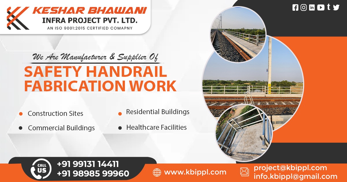 Safety Handrail Fabrication Services in Rajasthan