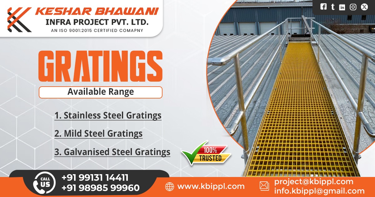 Supplier of Gratings in Maharashtra