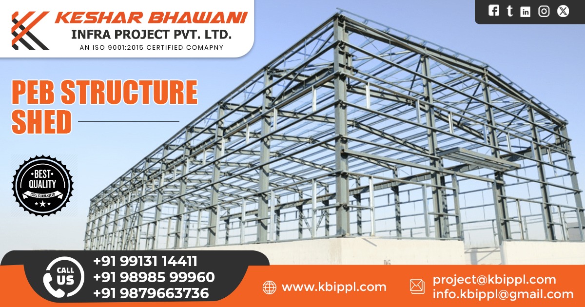 PEB Structure Shed Fabrication in Uttar Pradesh