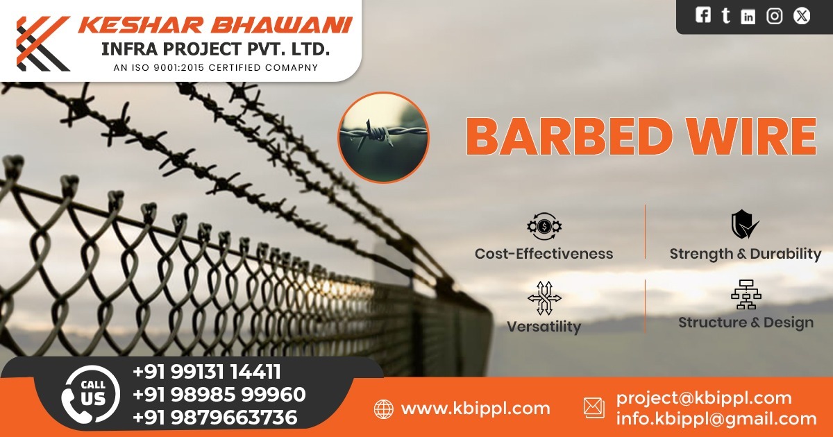 Barbed Wire Fencing Supplier in Gujarat