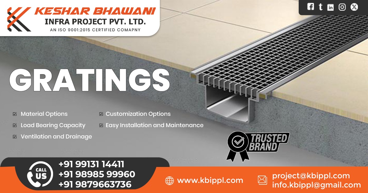 Supplier of Gratings in Rajasthan