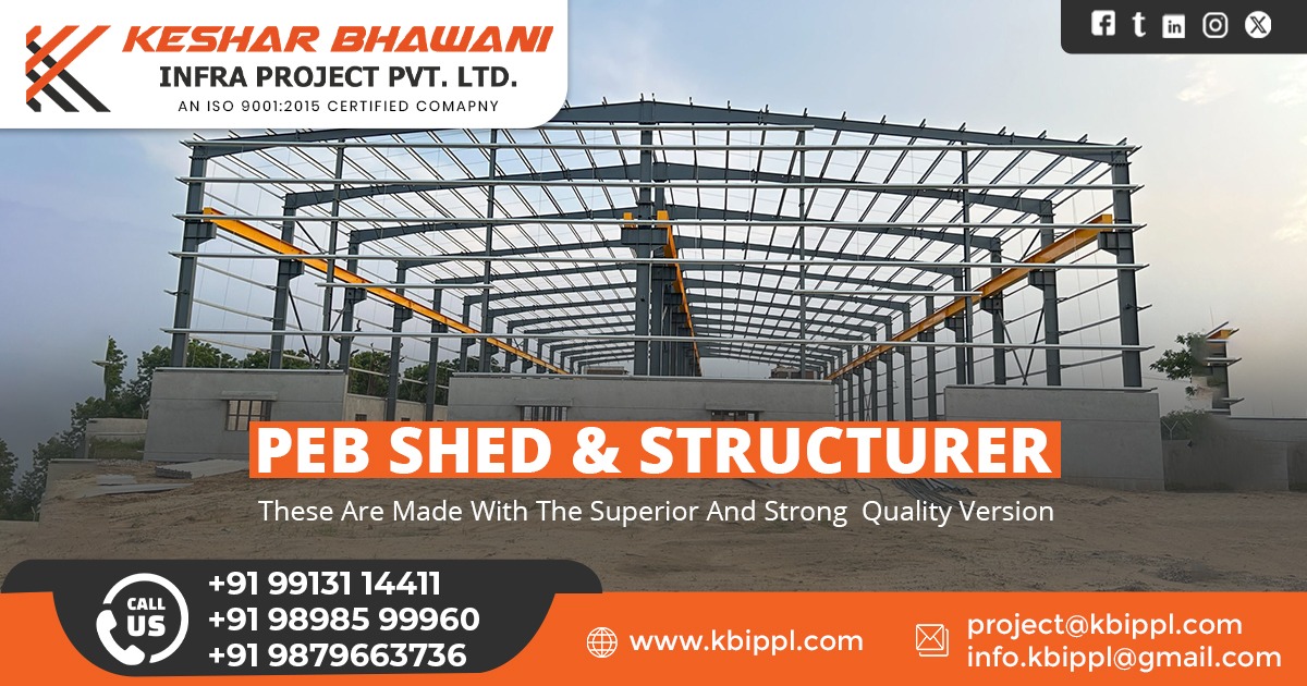 PEB Structure Shed Fabrication in Madhya Pradesh