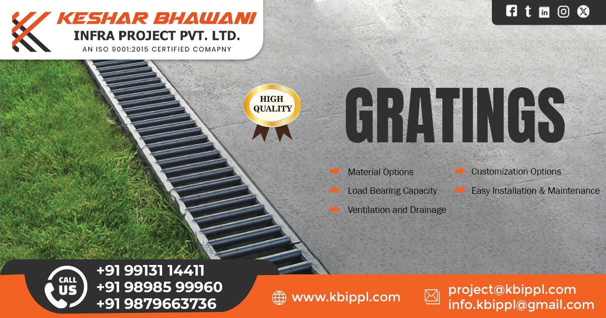 Supplier of Gratings in Madhya Pradesh