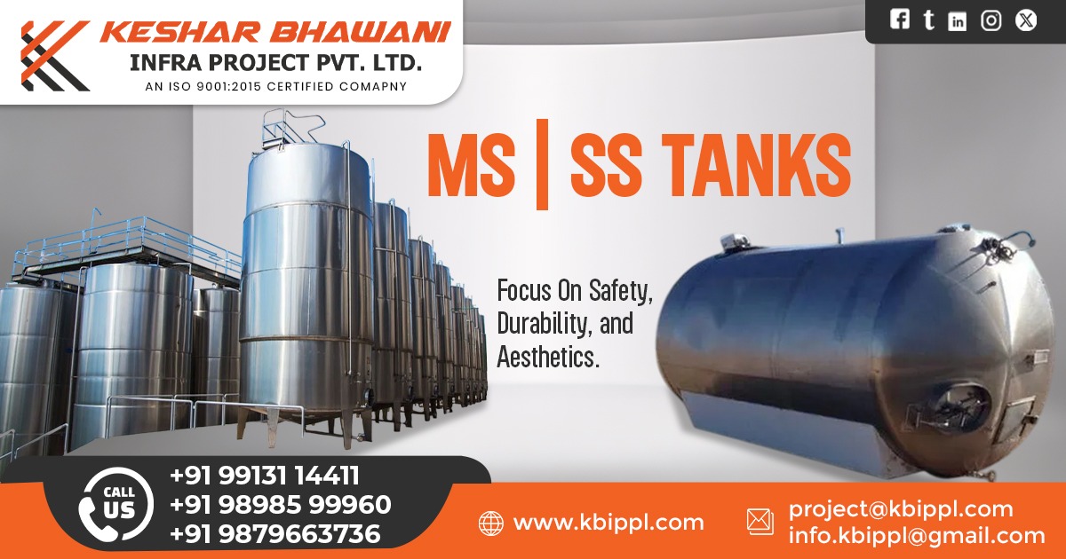 MS and SS Tank Supplier in Maharashtra
