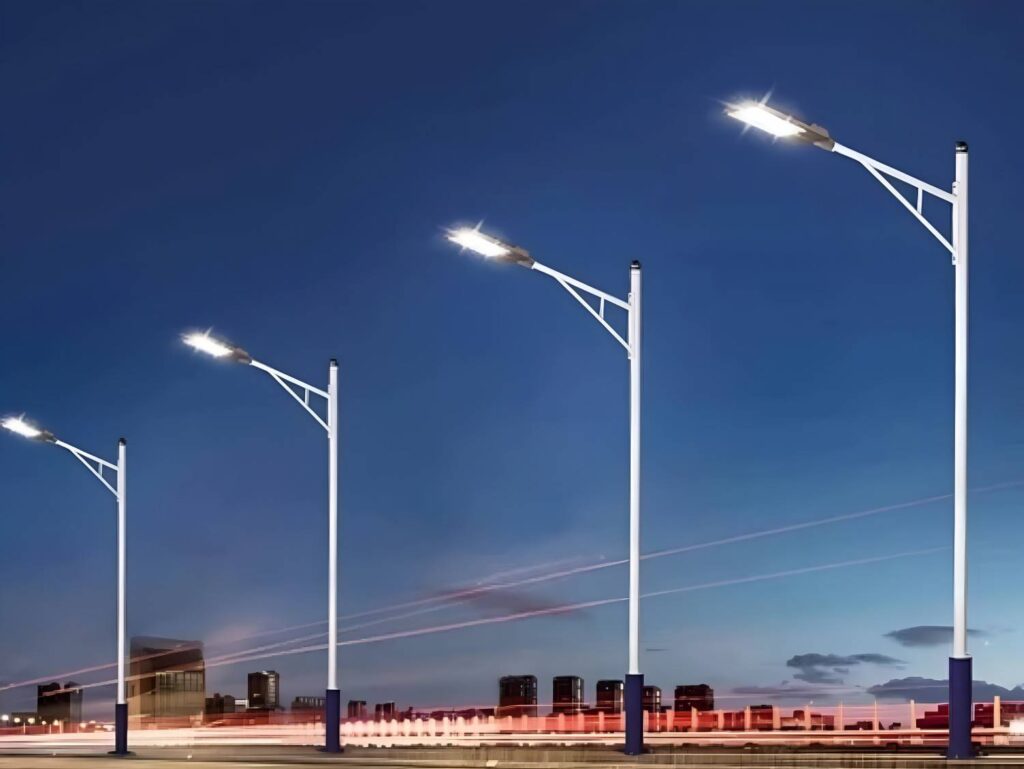 electric street light pole