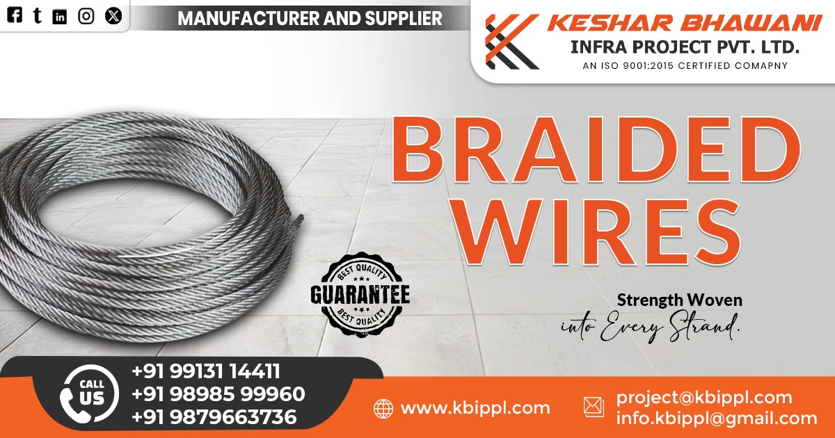 Supplier of Braided Wires in Uttar Pradesh