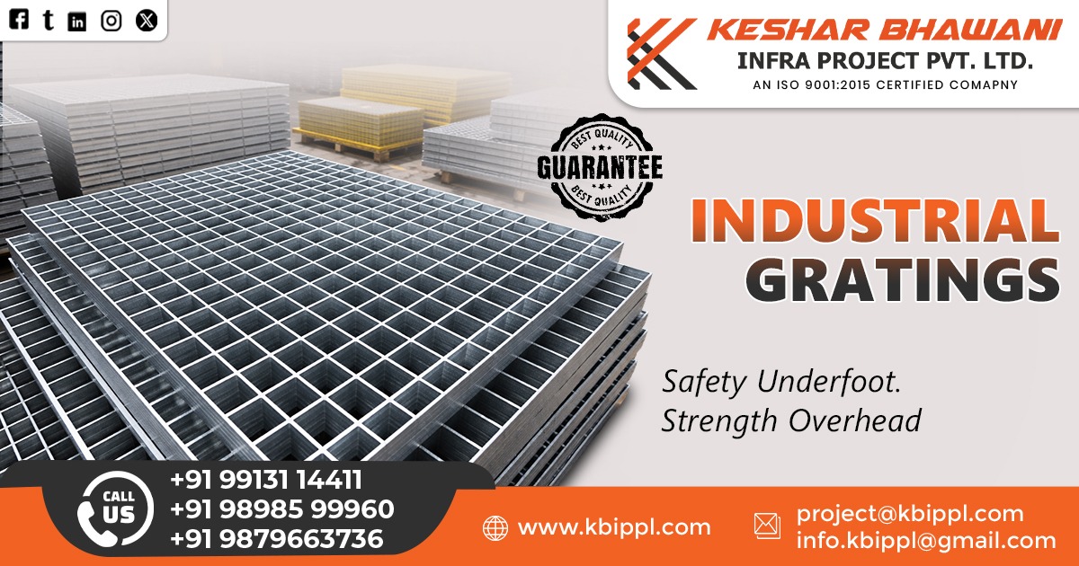 Supplier of Industrial Gratings in Chhattisgarh
