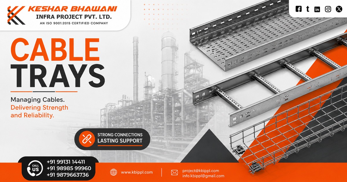 Best Cable Trays Manufacturers And Suppliers In Gujarat