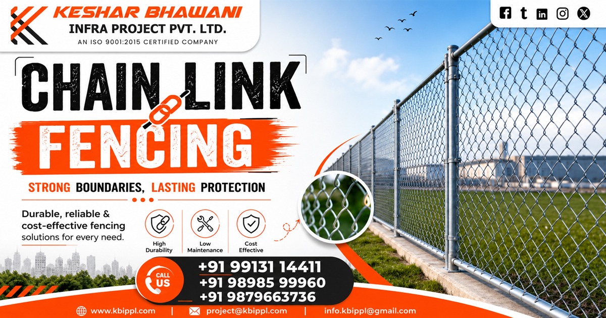 Premium Chain Link Fencing in Telangana