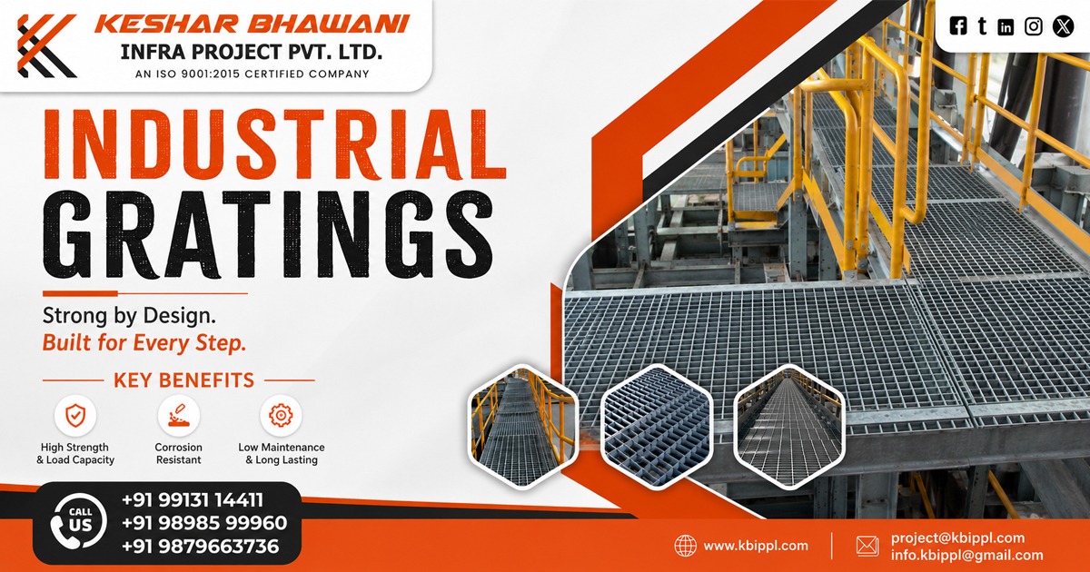 Best Grating Manufacturer in Gujarat for Industrial Projects