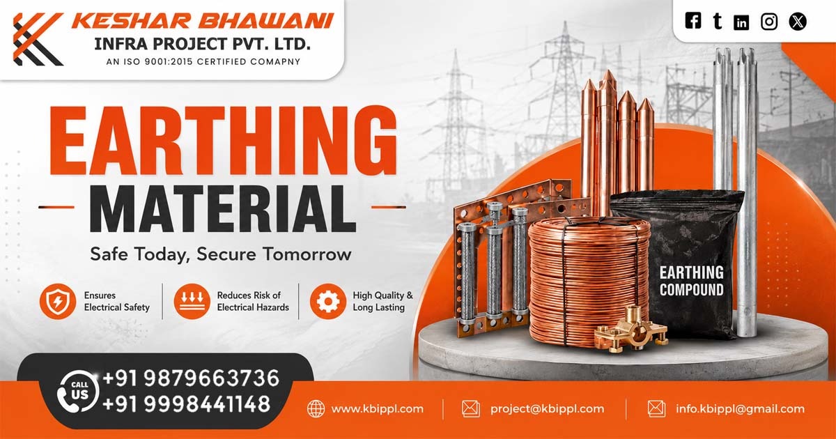 Earthing Materials for Industrial Safety In Sikkim