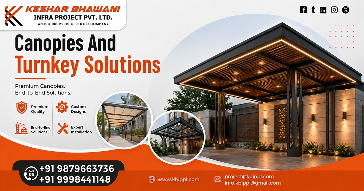 Industrial Canopies and Turnkey Solutions in Manipur