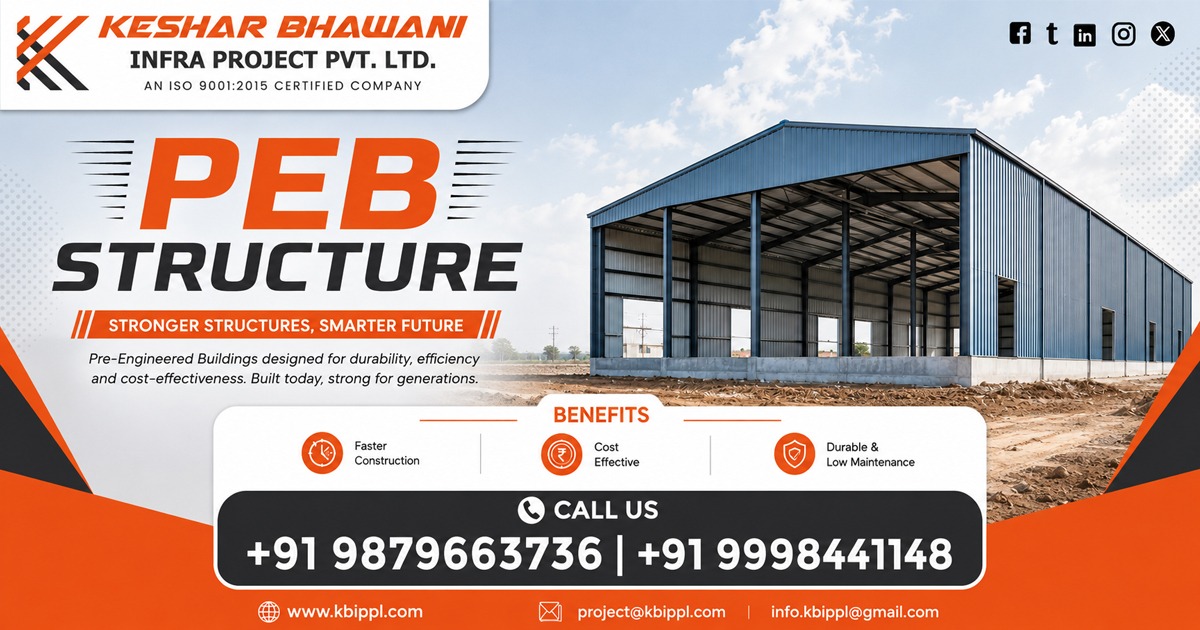 PEB Structure Turnkey Projects In Haryana