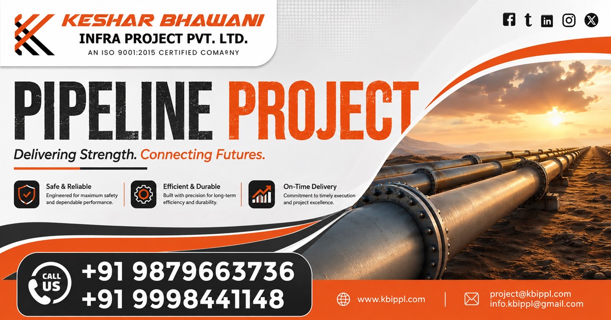 Pipeline Project Turnkey Solutions In Rajasthan