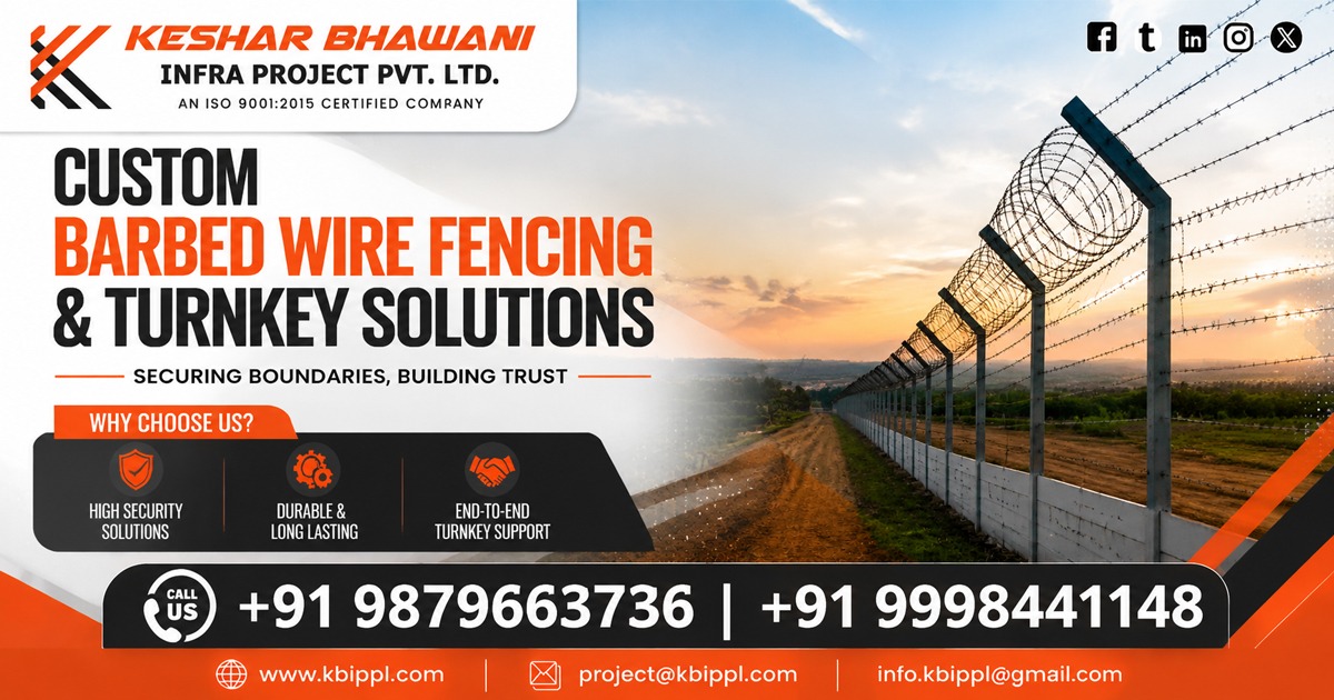Barbed Wire Turnkey Project Solutions In Kerala