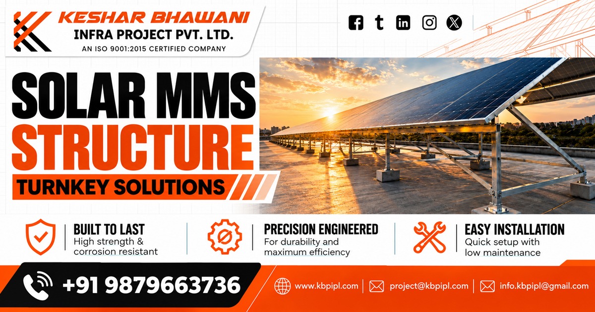 Solar MMS Structure Turnkey Solutions In Andhra Pradesh