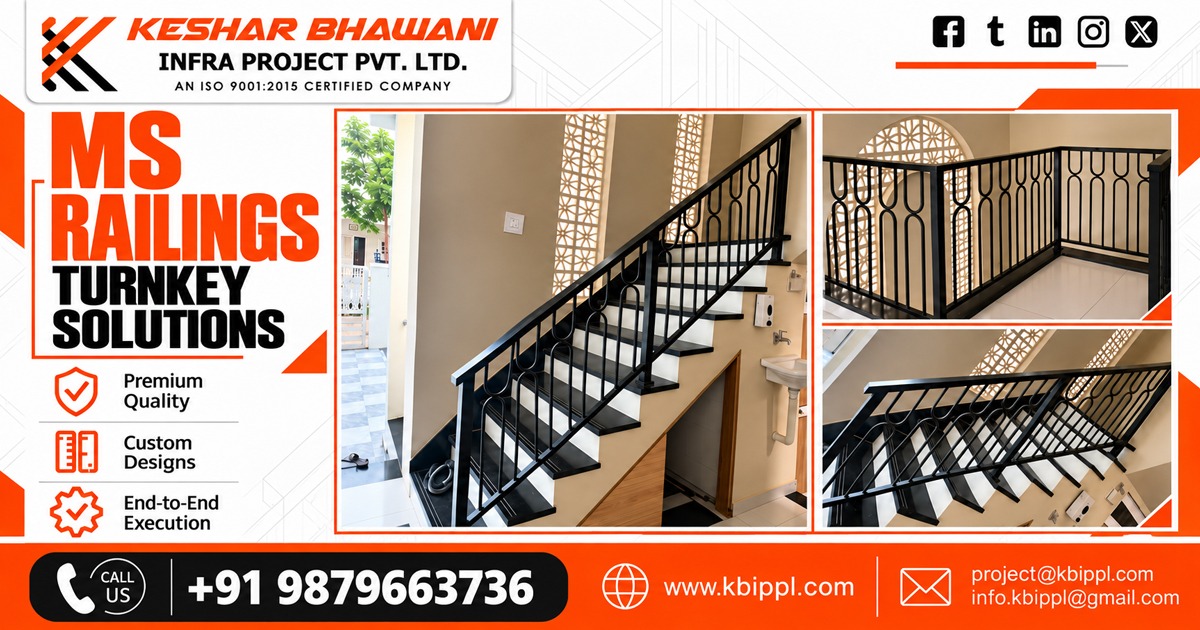 MS Railings Turnkey Solutions In Madhya Pradesh