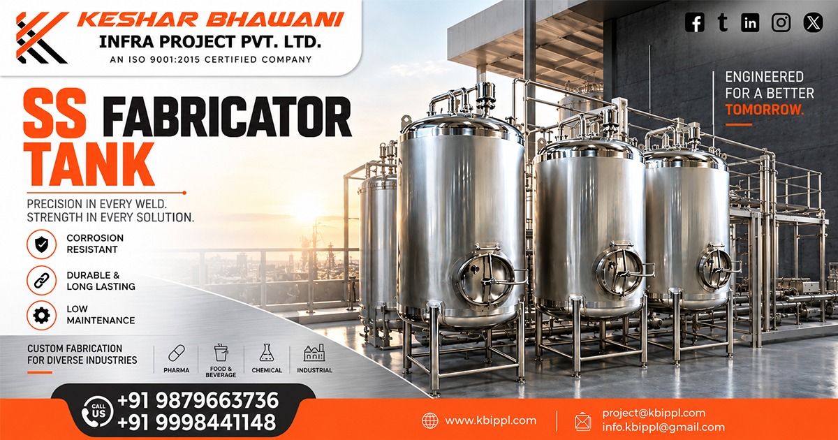 SS Fabricator Tank Supplier In Bihar