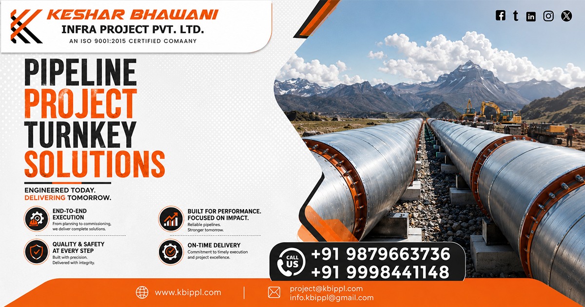 Pipeline Project Turnkey Solutions In Uttarakhand
