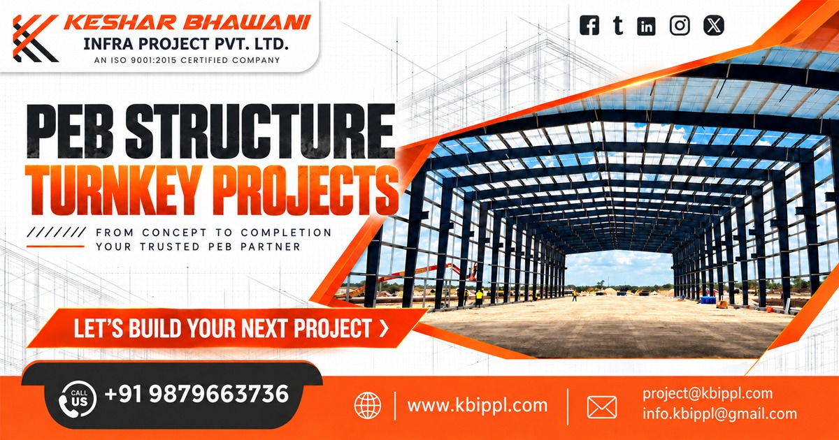 PEB Structure Turnkey Projects In Andhra Pradesh