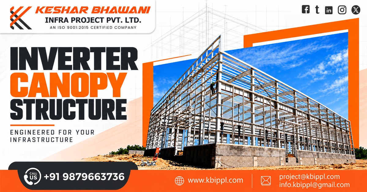 Inverter Canopy Structure Supplier In Assam
